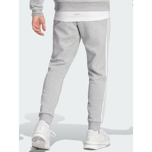 Size 4XLT Adidas Essentials Fleece Tapered Cuff Men’s Pants IJ6494 Gray NEW - Picture 2 of 4